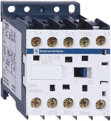 Schneider Electric - 3 Pole, 230 Coil VAC at 50/60 Hz, 16 Amp at 690 VAC, 20 Amp at 440 VAC and 9 Amp at 440 VAC, IEC Contactor - CSA, RoHS Compliant, UL Listed - All Tool & Supply