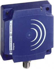 Telemecanique Sensors - NPN, Flat, Inductive Proximity Sensor - 3 Wires, IP67, 12 to 24 VDC, 80mm Wide - All Tool & Supply