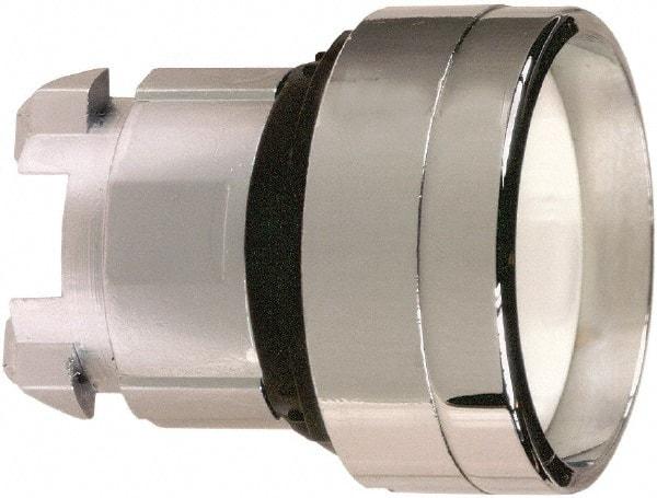 Schneider Electric - 22mm Mount Hole, Recessed, Pushbutton Switch Only - Round, White Pushbutton, Nonilluminated, Momentary (MO) - All Tool & Supply