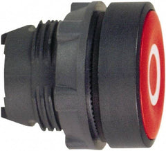 Schneider Electric - 22mm Mount Hole, Flush, Pushbutton Switch Only - Round, Red Pushbutton, Nonilluminated, Momentary (MO) - All Tool & Supply