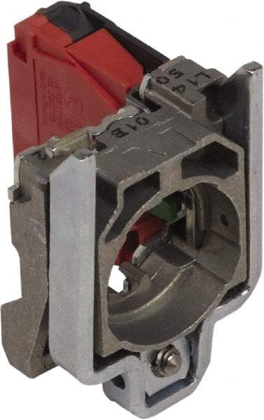 Schneider Electric - Electrical Switch Contact Block - 0.87 Inch Hole, 22mm Hole - All Tool & Supply