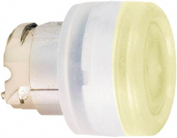 Schneider Electric - 22mm Mount Hole, Flush, Pushbutton Switch Only - Round, Blue Pushbutton, Nonilluminated, Momentary (MO) - All Tool & Supply