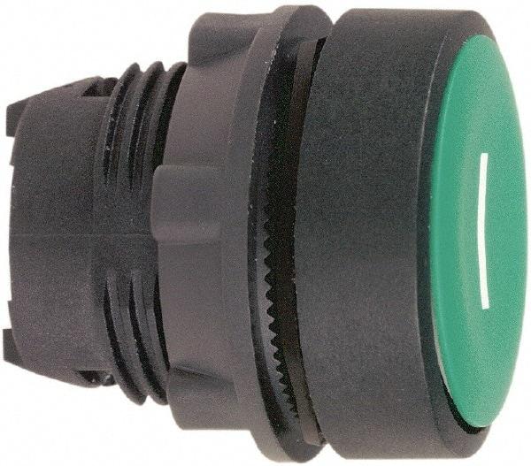 Schneider Electric - 22mm Mount Hole, Flush, Pushbutton Switch Only - Round, White Pushbutton, Nonilluminated, Momentary (MO) - All Tool & Supply