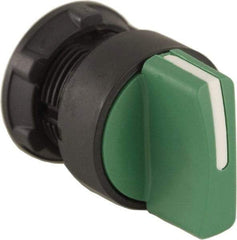 Schneider Electric - 22mm Mount Hole, 3 Position, Handle Operated, Selector Switch Only - Green, Maintained (MA), Nonilluminated, Shock, Vibration and Water Resistant - All Tool & Supply