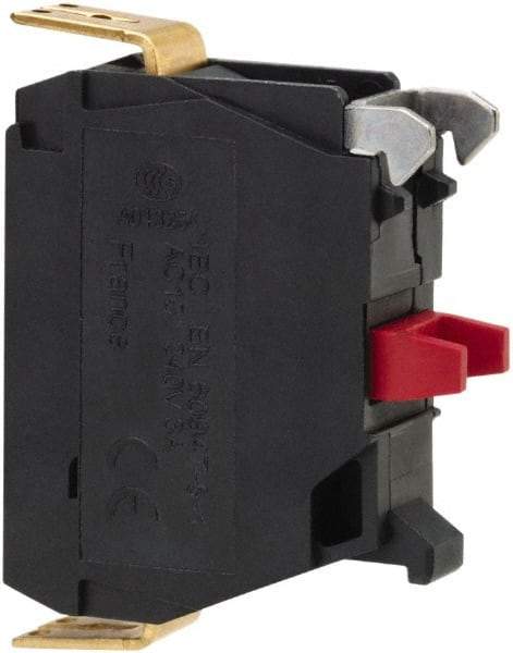 Schneider Electric - NC, Electrical Switch Contact Block - Quick Connect Terminal - All Tool & Supply