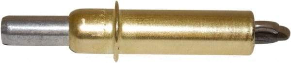 Zephyr Tool Group - #10 3/16" Pin Diam, Brass Cleco Fastener - Standard Length, 0 to 1/4" Grip - All Tool & Supply