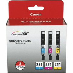 Canon - Cyan, Magenta & Yellow Ink Cartridge - Use with Canon PIXMA iP7220, iP8720, iX6820, MG5420, MG5520, MG5620, MG6320, MG6420, MG6620, MG7120, MG7520, MX922 - All Tool & Supply