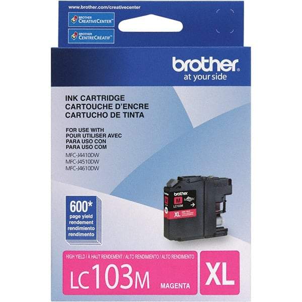 Brother - Magenta Ink Cartridge - Use with Brother DCP-J152W, MFC-J245, J285DW, J4310DW, J4410DW, J450DW, J4510DW, J4610DW, J470DW, J4710DW, J475DW, J650DW, J6520DW, J6720DW, J6920DW, J870DW, J875DW - All Tool & Supply