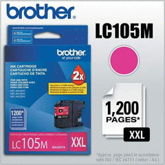 Brother - Magenta Ink Cartridge - Use with Brother MFC-J4310DW, J4410DW, J4510DW, J4610DW, J4710DW, J6520DW, J6720DW, J6920DW - All Tool & Supply