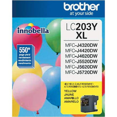 Brother - Yellow Ink Cartridge - Use with Brother MFC-J460DW, J480DW, J485DW, J680DW, J880DW, J885DW, J4320DW, J4420DW, J4620DW, J5520DW, J5620DW, J5720DW - All Tool & Supply