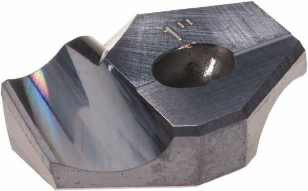 Hertel - Series HMD, 1" Diam Grade HC125MD 140° Replaceable Drill Tip - Carbide, TiAlN Finish - All Tool & Supply