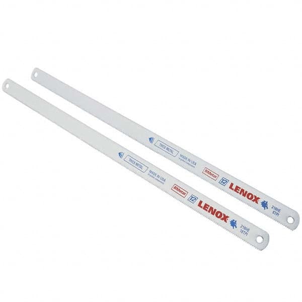 Lenox - Hand Hacksaw Blades Blade Material: Bi-Metal Blade Length (Inch): 12 - All Tool & Supply