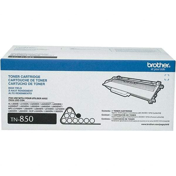 Brother - Black Toner Cartridge - Use with Brother DCP-L5500DN, L5600DN, L5650DN, HL-L5000D, L5100DN, L5200DW, L5200DWT, L6200DW, L6200DWT, L6250DW, L6300DW, L6400DW - All Tool & Supply