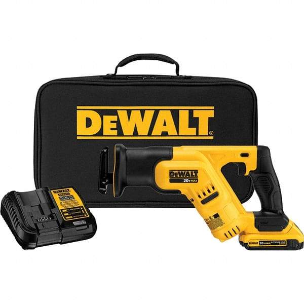 DeWALT - Cordless Reciprocating Saws Voltage: 20.0 Battery Chemistry: Lithium-Ion - All Tool & Supply