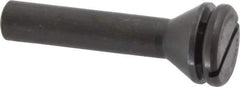 Value Collection - 3/8" Hole, Screw Lock Wheel Mandrel - 2" OAL, 1/4" Max Wheel Width, 3/8" Shank Diam - All Tool & Supply