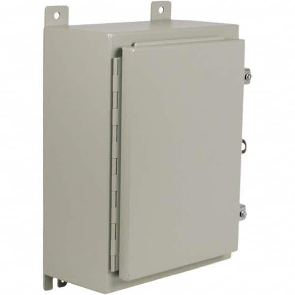 Wiegmann - NEMA 12 Steel Standard Enclosure with Hinged Cover - All Tool & Supply