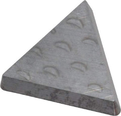 Seco - TPG322 Grade 883 Carbide Turning Insert - Uncoated, 60° Triangle, 3/8" Inscr Circle, 1/8" Thick, 1/32" Corner Radius - All Tool & Supply