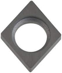 Seco - 7/16" Inscribed Circle, Diamond (Shape) Turning Shim for Indexables - 1/8" Thick, CCMM12 Shim Style, Negative Rake - All Tool & Supply