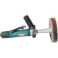 Dynabrade - 0.7 hp, 3,400 RPM Finishing Sander - 34.5 CFM Air Consumption, 6.21 bar Air Pressure, 1/4 NPT Inlet - All Tool & Supply