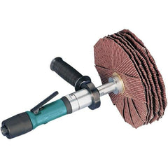 Dynabrade - 0.4 hp, 200-950 RPM Finishing Sander - 22 CFM Air Consumption, 6.21 bar Air Pressure, 1/4 NPT Inlet - All Tool & Supply