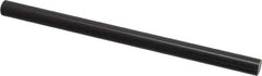 Pacific Bearing - 3/8" Diam, 6" Long, 6061-T6 Ceramic Coated Aluminum Feather Round Linear Shafting - 70C Hardness - All Tool & Supply