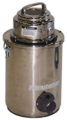 Minuteman - 6 Gal, Stainless Steel Tank, Dry, Mercury Vacuum Cleaner - 1.25 hp, 7.9 Amps - All Tool & Supply