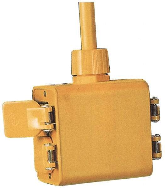 Woodhead Electrical - 1 Gang, Rectangle Outlet Box - 4" Overall Height x 4" Overall Width, Weather Resistant - All Tool & Supply