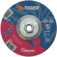 6X1/4 A24R A/O T27 GRINDING WHEEL - All Tool & Supply