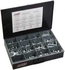 Value Collection - 238 Piece Steel Hex Head Cap Screws - M8 to M16 Thread, Zinc Plated - All Tool & Supply