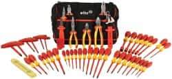 Wiha - 50 Piece Insulated Hand Tool Set - Comes in Canvas Pouch - All Tool & Supply