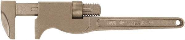 Ampco - 10" Aluminum Bronze Alloy Monkey Wrench - 1-7/8" Pipe Capacity - All Tool & Supply