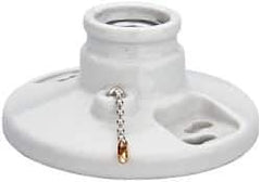 Pass & Seymour - 2 Pin, 250 VAC, 250 Watt, Medium Base, Pull Chain Lamp Holder - Incandescent, Screw Mounted - All Tool & Supply