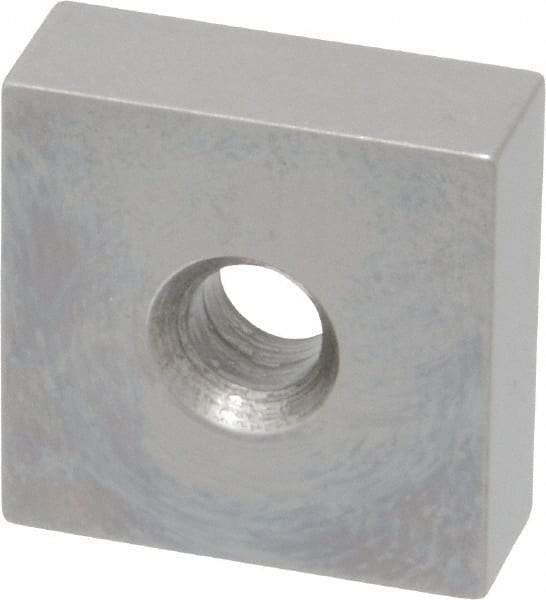 Mitutoyo - 0.35" Square Steel Gage Block - Accuracy Grade 0, Includes Certificate of Inspection - All Tool & Supply