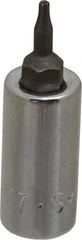 SK - 1/4" Drive, T7 Hand Torx Bit Socket - All Tool & Supply