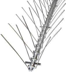 Bird-X - Stainless Steel Bird Spikes - 4.3 Inch High x 1/2 Inch Wide x 10 Ft. Long - All Tool & Supply