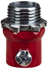 Thomas & Betts - 1/2" Trade, Steel Set Screw Straight EMT Conduit Connector - Noninsulated - All Tool & Supply