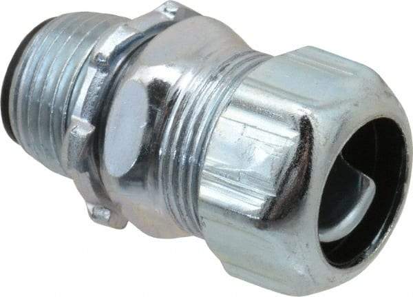 Thomas & Betts - 3/8" Trade, Steel Threaded Straight Liquidtight Conduit Connector - Insulated - All Tool & Supply