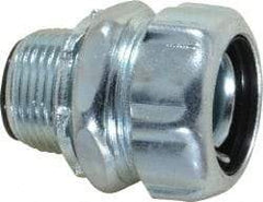 Thomas & Betts - 3/4" Trade, Steel Threaded Straight Liquidtight Conduit Connector - Insulated - All Tool & Supply