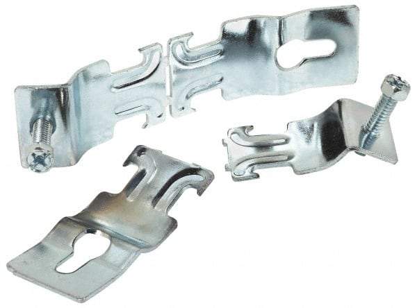 Thomas & Betts - 1-1/4" Pipe, 14 Gauge" Pipe or Conduit Clamp - Silver Galvanized, 600 Lb Capacity, All Conduit - All Tool & Supply