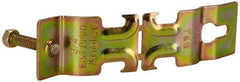 Thomas & Betts - 3/4" Pipe, 14 Gauge" Pipe or Conduit Clamp - Gold Galvanized, 600 Lb Capacity, All Conduit - All Tool & Supply