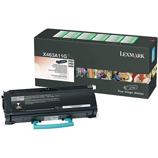 Lexmark - Black Toner Cartridge - Use with Lexmark X463de, X464de, X466de, X466dte, X466dwe - All Tool & Supply