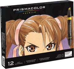 Prismacolor - Assorted Colors, Art Marker - Chisel Tip, Alcohol Based Ink - All Tool & Supply