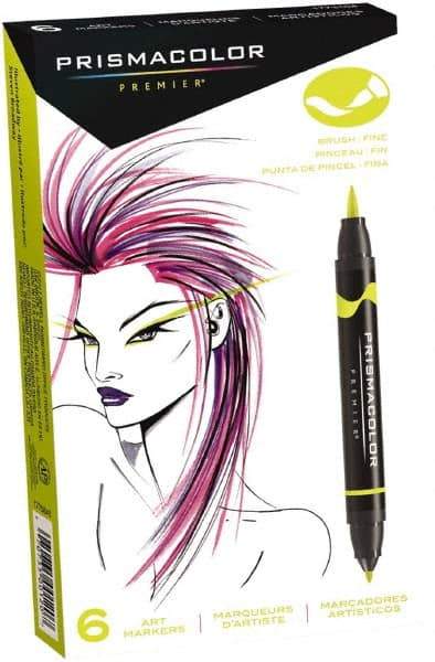 Prismacolor - Canary Yellow Art Marker - Brush Tip, Alcohol Based Ink - All Tool & Supply