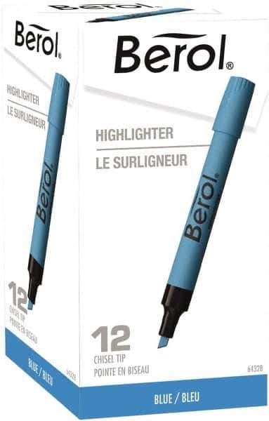 Sharpie - Blue Highlighter - Chisel Tip, AP Nontoxic Ink - All Tool & Supply