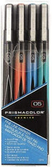 Prismacolor - Black, Blue, Green, Red Art Marker - Fine Tip, Alcohol Based Ink - All Tool & Supply