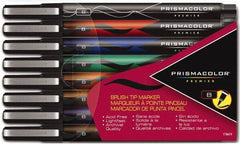 Prismacolor - Assorted Colors, Art Marker - Brush Tip, Alcohol Based Ink - All Tool & Supply