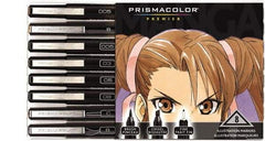 Prismacolor - Black, Sepia Art Marker - Brush Tip, Alcohol Based Ink - All Tool & Supply