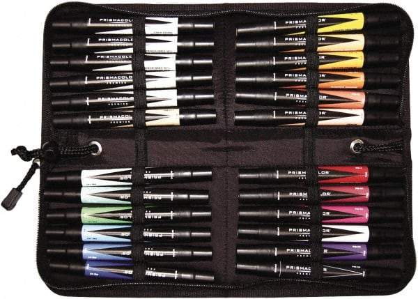 Prismacolor - Assorted Colors, Art Marker - Chisel Tip, Alcohol Based Ink - All Tool & Supply