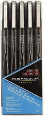 Prismacolor - Black Art Marker - Fine Tip, Alcohol Based Ink - All Tool & Supply