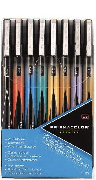 Prismacolor - Assorted Colors, Art Marker - Fine Tip, Alcohol Based Ink - All Tool & Supply